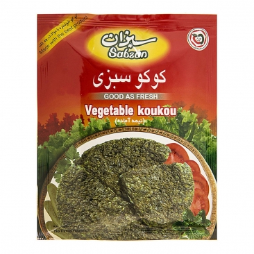 کوکو سبزی 60 گرمی سبزان 
