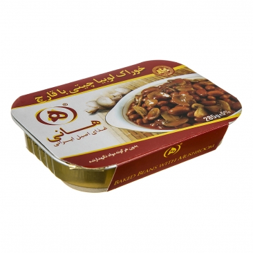 لوبیا چیتی با قارچ 285 گرمی هانی 