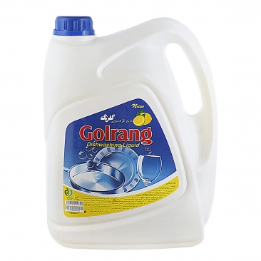 مایع ظرفشویی زرد 3750 گرمی گلرنگ