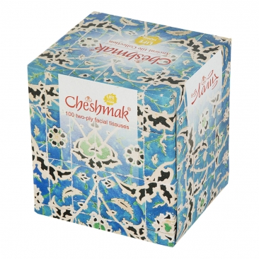 دستمال ماشین کاشی 2 لایه 100 برگ چشمک