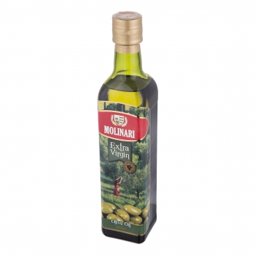 روغن زیتون بکر 500 میلی‌لیتری مولیناری