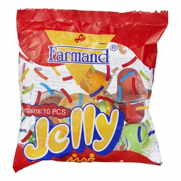 ژله آماده 10 عددی 15 گرمی فرمند