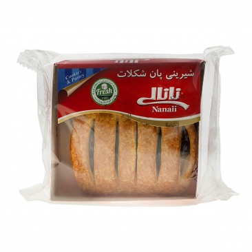 پان شکلات 60 گرمی نانالی