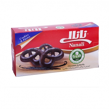 پروانه شکلاتی 250 گرمی نانالی