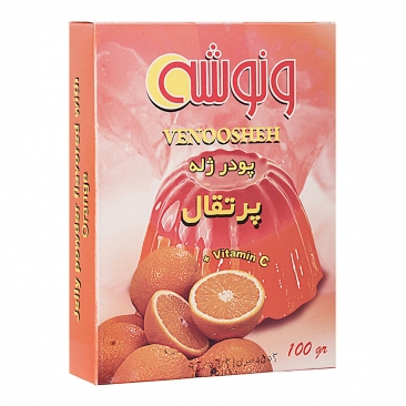 پودر ژله پرتقالی 100 گرمی ونوشه