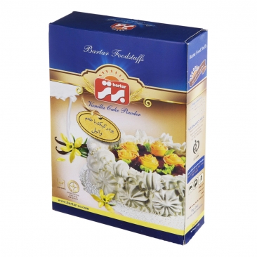 پودر کیک وانیلی 450 گرمی برتر