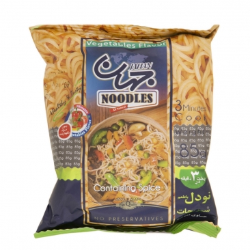 نودل طعم سبزیجات 85 گرمی جهان