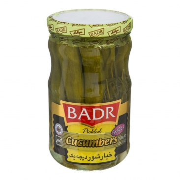 خيار‌شور درجه یک 700 گرمی بدر
