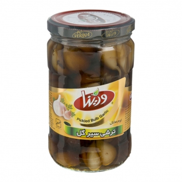 ترشی سیر گل 690 گرمی ورینا