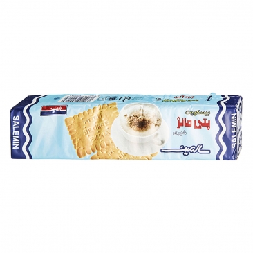 بیسکویت پتی‌مانژ شیر 125 گرمی سالمین