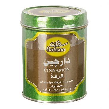 دارچین 150 گرمی سبزان