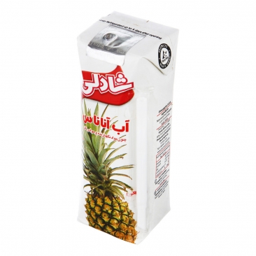 آبمیوه آناناس 250 میلی‌لیتری شادلی