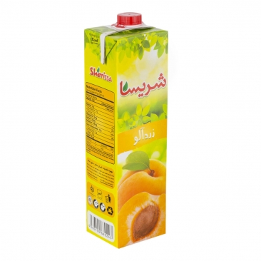 نوشیدنی زردآلو 1 لیتری شریسا