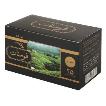 چای کیسه‌ای 25 عددی فومنات