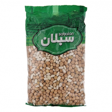 نخود و لوبیا 900 گرمی سبلان