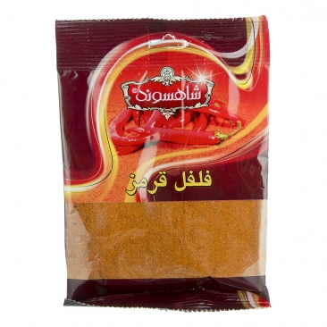 فلفل قرمز 50 گرمی شاهسوند