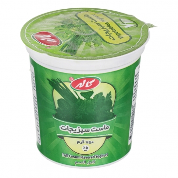 ماست‌ سبزیجات ‌750 گرمی کاله‌