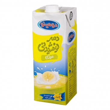 دسر نوشیدنی موزی 1 لیتری دومینو