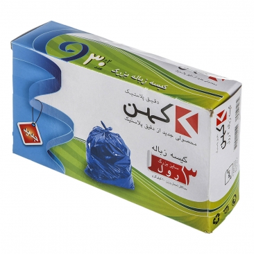 کیسه زباله سه رول 30 عددی کهن