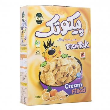 پیکوتک بالشتی پرتقال 375 گرمی تک‌ماکارون 
