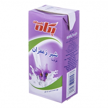 شیر زعفران فرادما 2.5 درصد چربی 200 میلی‌لیتری پگاه