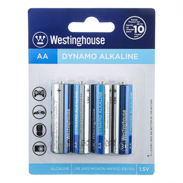 باتری قلمی Dynamo Alkaline چهار عددی وستینگهاوس