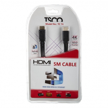 کابل 5 متری HDMI  مدل TC 74 تسکو