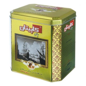 چای سیاه سیلان باروتی 450 گرمی کاپیتان