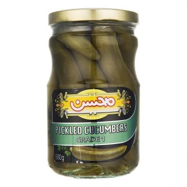 خیارشور درجه یک 680 گرمی محسن 
