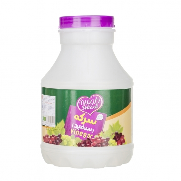 سرکه سفید 3 لیتری دلوسه