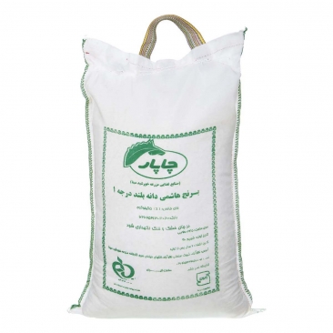 برنج هاشمی دانه بلند درجه یک 5 کیلویی چاپار