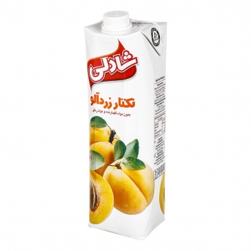 نکتار زردآلو 1 لیتری شادلی 