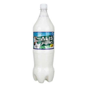 دوغ گاز‌دار تخمیری 1.5 لیتری عالیس                  