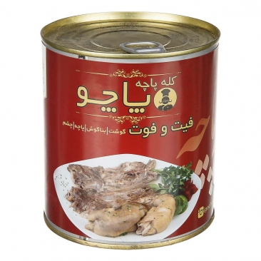 کنسرو کله پاچه گوسفندی 850 گرمی پاچو