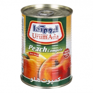 کمپوت هلو 440 گرمی اروم‌آدا