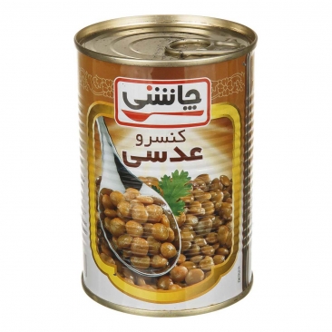 کنسرو عدسی 430 گرمی چاشنی