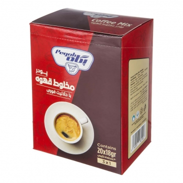 پودر مخلوط قهوه  20 عددی 360 گرمی پگاه