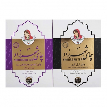 چای سیاه ارل گری و کله مورچه 500 گرمی شهرزاد