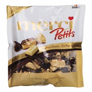 شکلات قهوه تلخ 125 گرمی Merci
