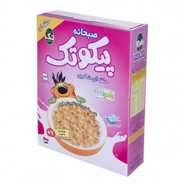 صبحانه پیکوتک حلقه‌ای شکری 200 گرمی تک‌ماکارون