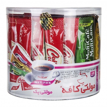قهوه فوری پک ترکیبی 54 عددی مولتی‌‌‌‌کافه
