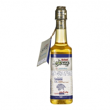 روغن کنجد بی بو 500 میلی‌لیتری بیسفود