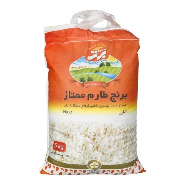 برنج طارم ممتاز 5 کیلویی برتر