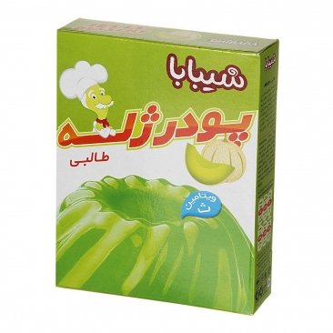 پودر ژله طالبی ویتامین ث 100 گرمی شیبابا