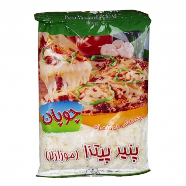 پنیر پیتزا موزارلا 180 گرمی چوپان 