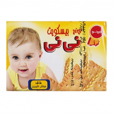 بیسکویت نی نی 70 گرمی مینو
