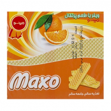 ویفر پرتقالی مکسو 45 گرمی مینو