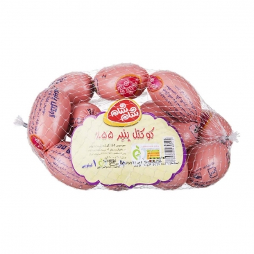 سوسیس 55 درصد گوشت قرمز با پنیر 1000 گرمی شام شام 