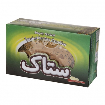 بیسکویت جو سبوس‌دار همراه با عصاره توت 340 گرمی ستاک 