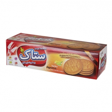 بیسکویت دایجستیو 350 گرمی ستاک